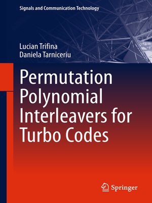 cover image of Permutation Polynomial Interleavers for Turbo Codes